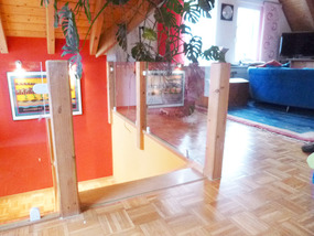 Treppenverglasung