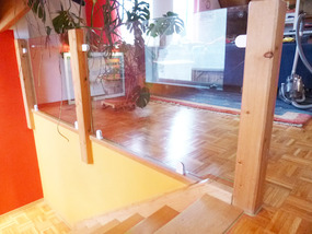 Treppenverglasung