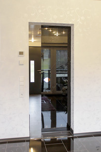 Schiebetür als Windfangtür